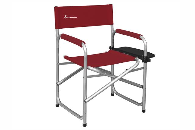 Directors Chair with side table, Red Furniture